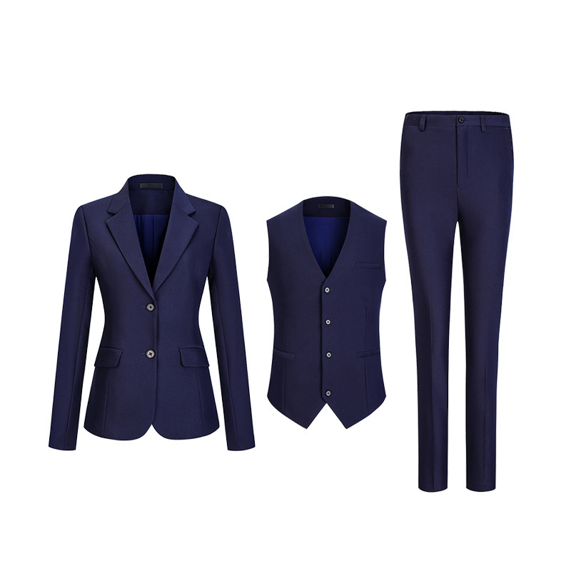 X1221Spring autumn winter wedding groom suit men's government civil servant work clothes