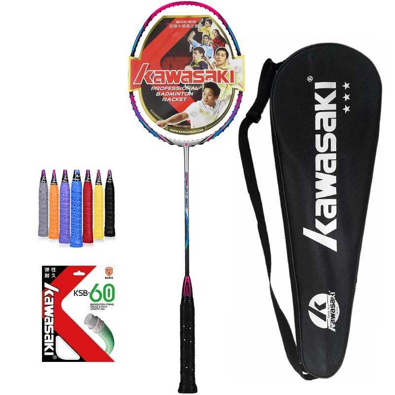 Ultra light Kawasaki 6U ultra light carbon fiber badminton racket 6800W241221