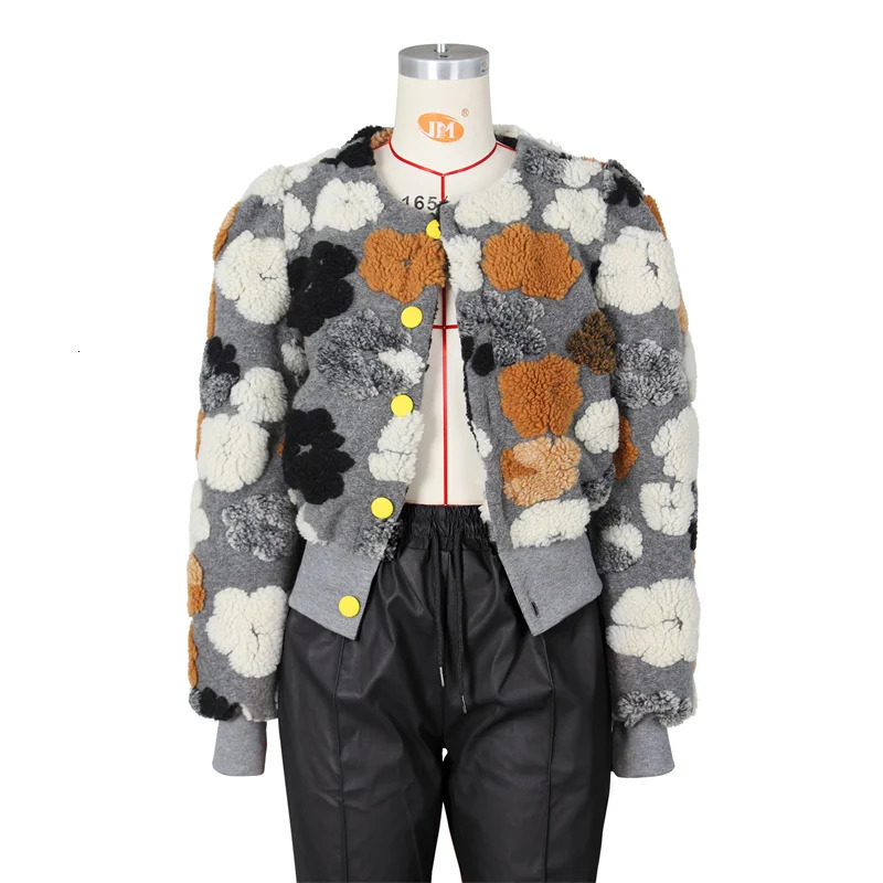 Streetwear Velours Wer Winter Jacket Women Clothing Warm Haruku Single-Breasted Chic Coat Outwears Chamarras Para Mujeres