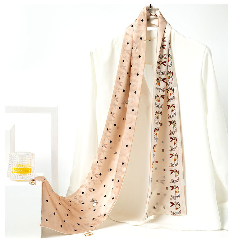 designer Scarf 100% mulberry silk fashion scarves match temperament silk long scarf silk scarf fabric