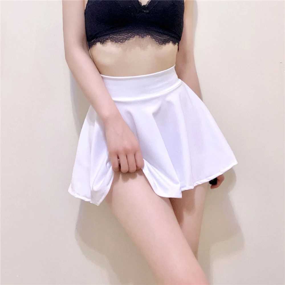 Shorts Pleated Skirts Women Dance Yoga Red Black Mini Drape Pleated High Waist Skirt Fe Without LiningXJ241221