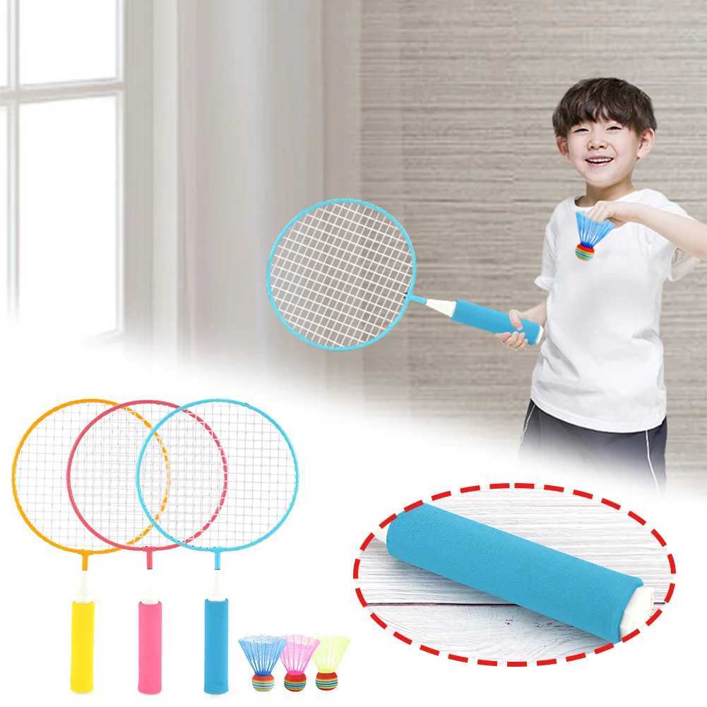 Racet set with 2 shutter roosters childrens racket set outdoor racket sports toy suitable for indoor and outdoor sports for childrenW241221