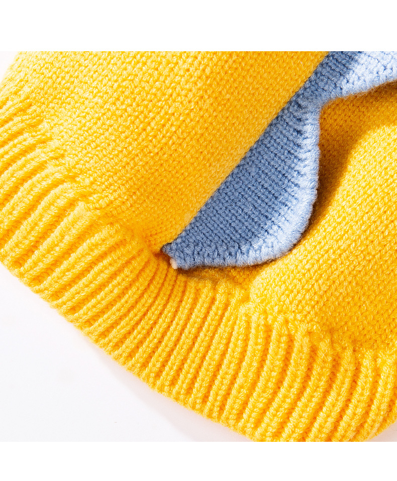 Cute Little Dinosaur Autumn and Winter Dog Sweater Knitted Teddy Doll Cat Clothing Dog Two Legged Pet Clothing