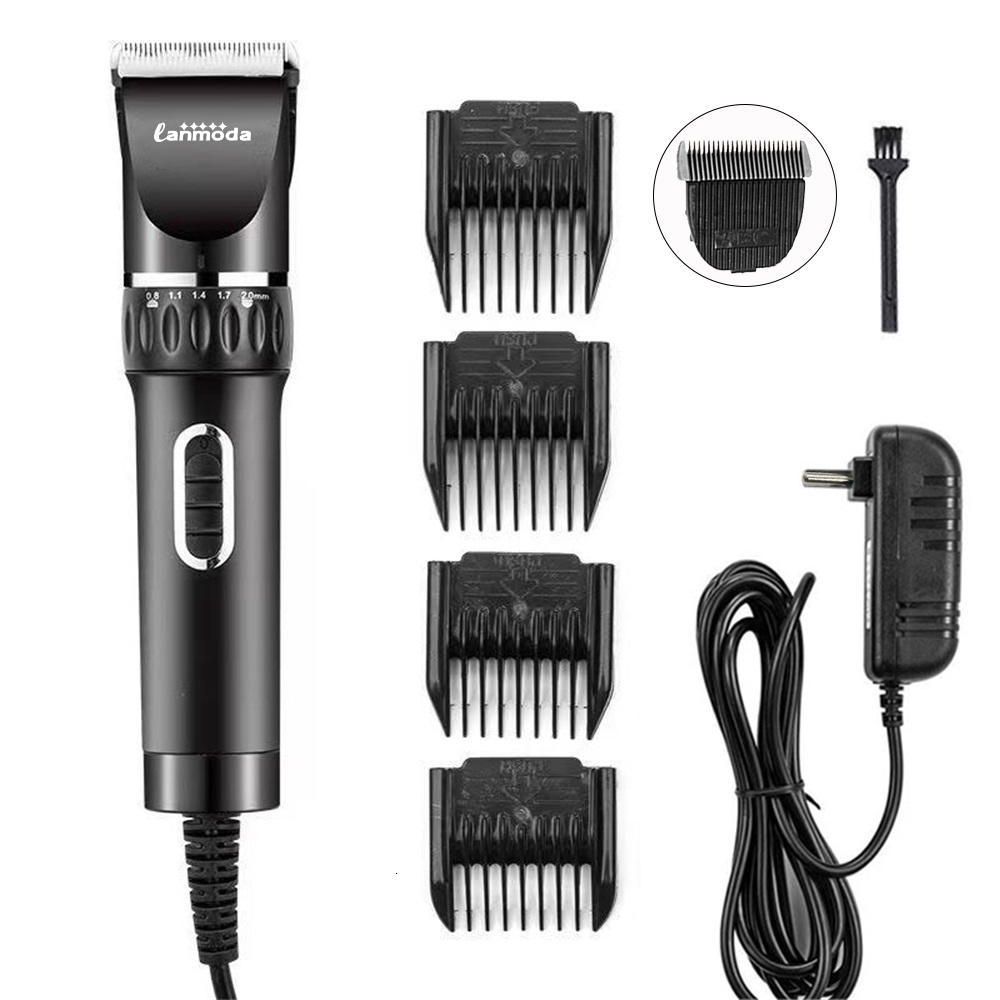High Power Professional Electric Pet Hair Clippers Dog Trimmer Cat Cattle Mower Corded Clipper Pets Haircut Shaver Hine