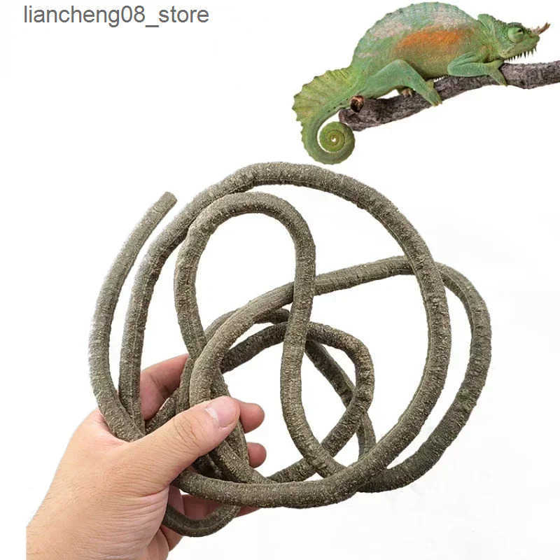 Other Pet Supplies Large Flexible Vines Rattan Habitat Decoration Bendable Jungle Branches Climb Pet Supplies Reptiles Terrarium Decor 1.5/2.5/3m L240