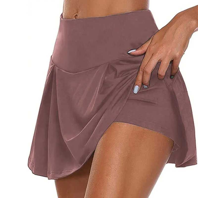 Tennis Skirt Casual Sport Shorts Skirts Running Shorts Women Summer Breathable Sweat Shorts Sexy High Waist Short Pant OutdoorXJ241221