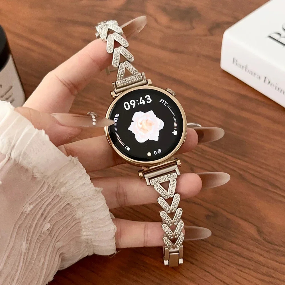 Women Metal Strap for FE Active 2 Smart Watch 18mm 20mm 22mm Band 241220