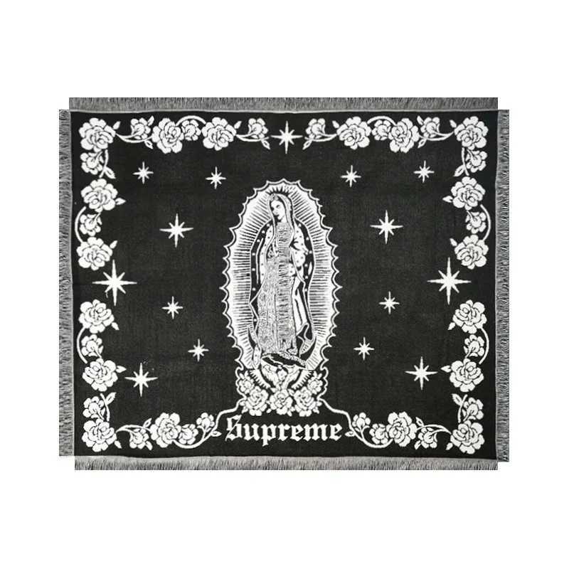 American Marias Virgin Mary Tapestry Street Trend Blanket Camping Blanket Sofa Ornaments Premium Quality BrandXJ241220