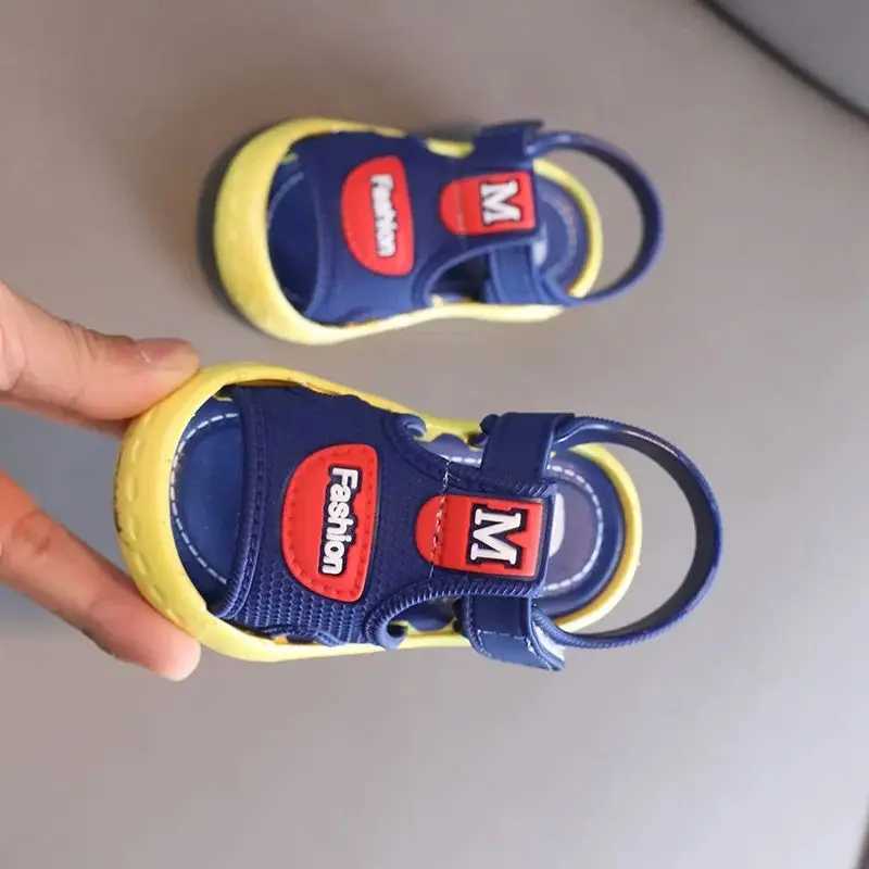 Sneakers Girls boys walking shoes cute letters baby sandals childrens outdoor shoes non slip shoes childrens soft soled shoes H241221
