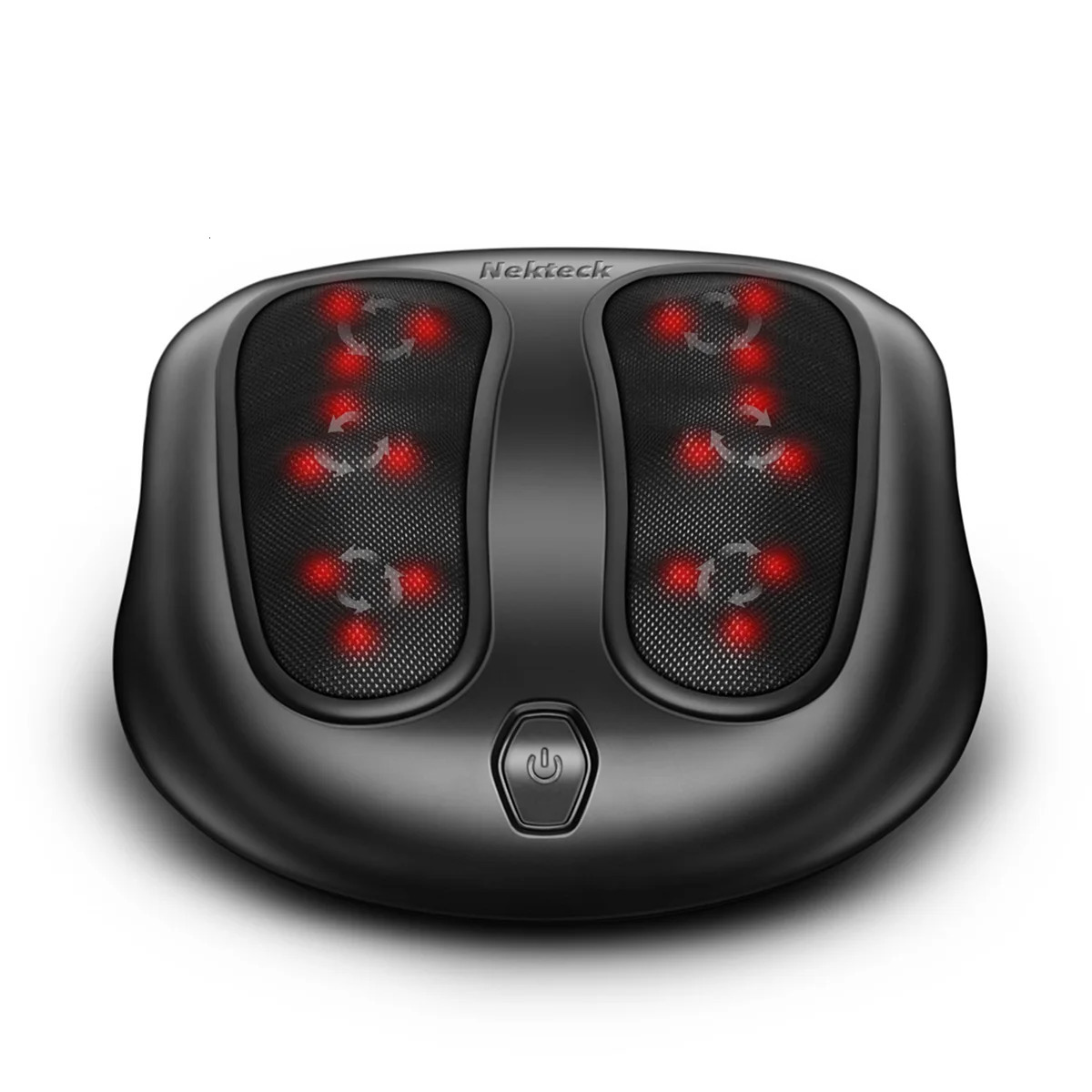 Nekteck Foot Massager with Heat to Relieve Painful Sores Shiatsu Heated Electric Kneading for Plantar Fasciitis 241213