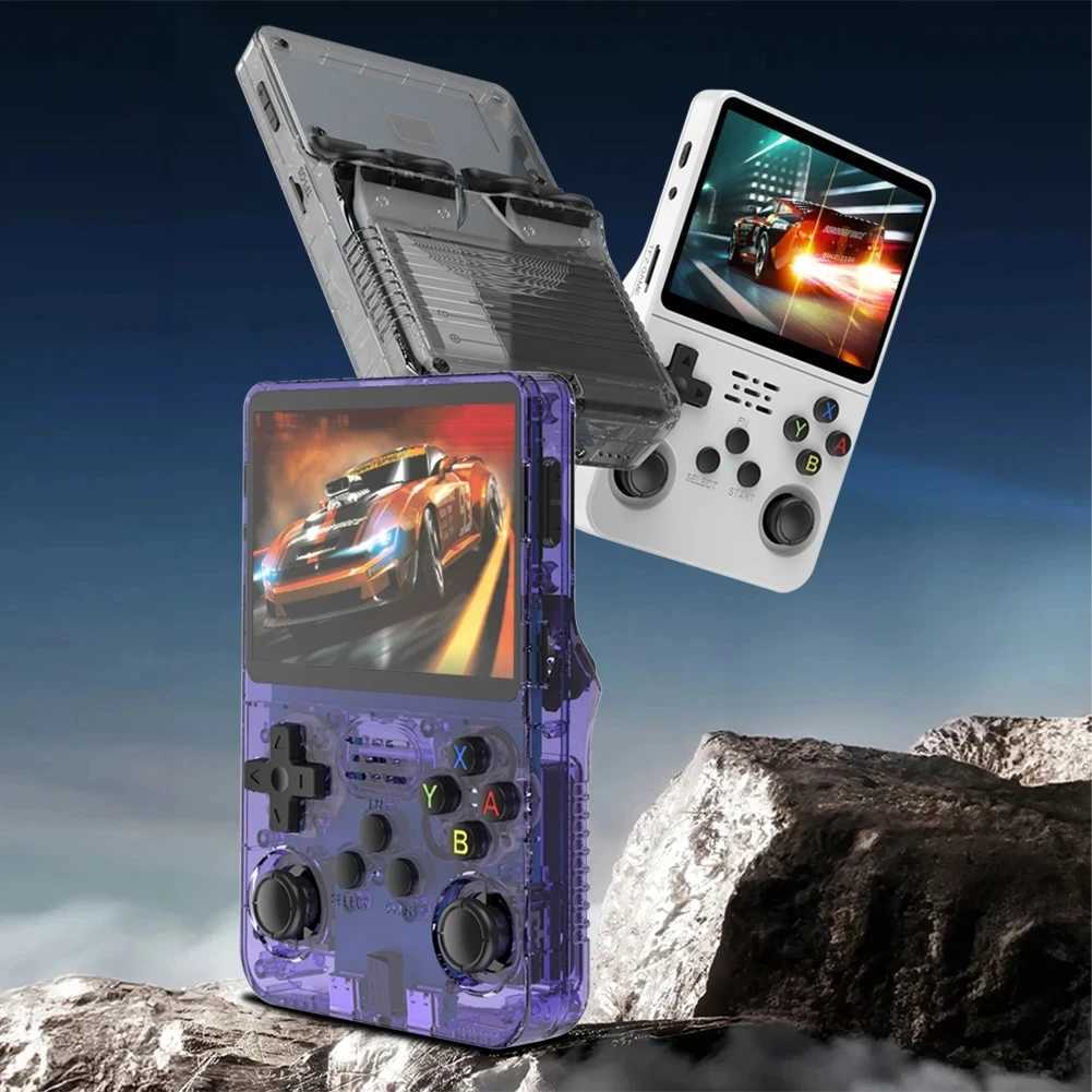 R36S Handheld Game Console 3.5 Inch IPS Sn Retro Game Console Linux System Sn Portable Pocket Video Player Z241219