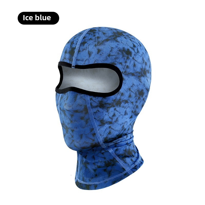 ddmyoutdoor Cycling sunscreen ice silk headgear outdoor anti-ultraviolet moisture-absorbing sweat-wicking face mask helmet lining non-displacement hea