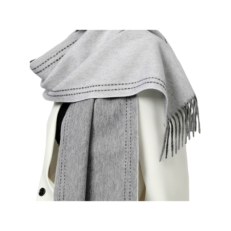 designer Scarf Cashmere Scarf Soft Touch Chic Silky Fashion Scarves Made from Pure Mulberry Silk - Versatile Design for Any Outfit