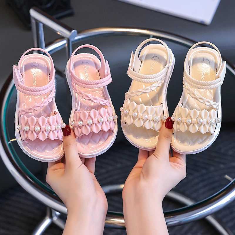 Sneakers Trendy Cute Solid Color Open Toe sandals are suitable for girls breathable lightweight and durable sandals suitable for all seasons H241221