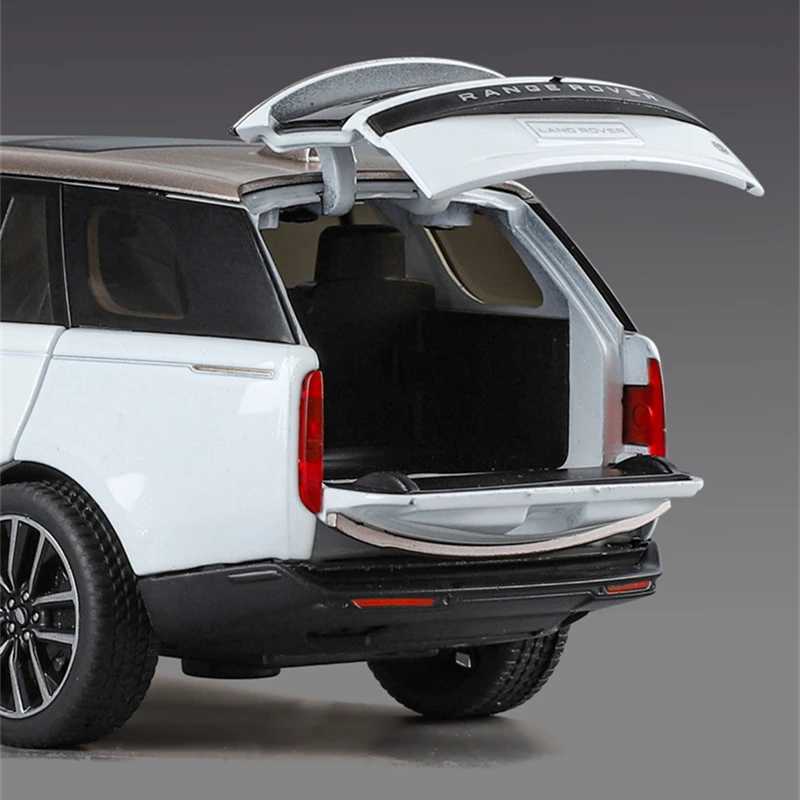 1/32 Land Range Rover SV SUV Alloy Car Model Diecasts Metal Off-road Vehicles Car Model Sound and Light Simulation Kids Toy GiftXJ250220