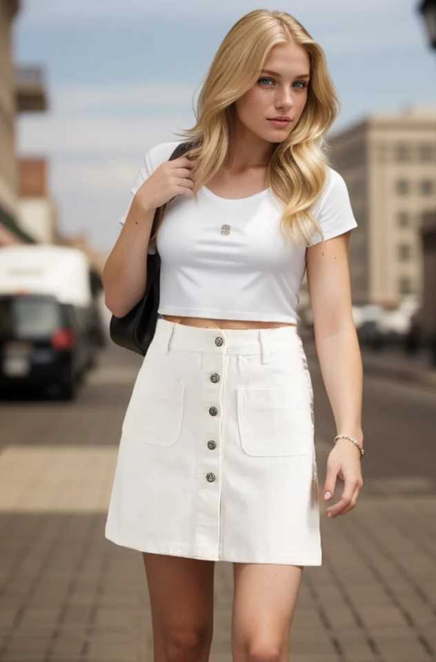 Womens Spring Summer Classic A Line Short Denim Mini Skirt Button Off Double Pockets Harajuku Sexy Y2K Falda Jeans SkirtsXJ241221