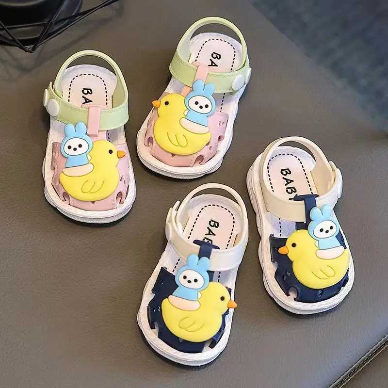 Sneakers Casual Cute Cartoon Breathable Sandals For Baby Girls Lightweight Anti Slip Sandals For Indoor Outdoor All Seasons H241221