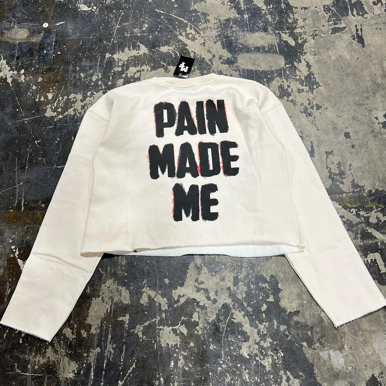Y2K Autumn Long Sleeved Tops Men Women Harajuku Hip Hop Cartoon Graphic Printed Sleeves Goth Fashion White T Shirt 241217