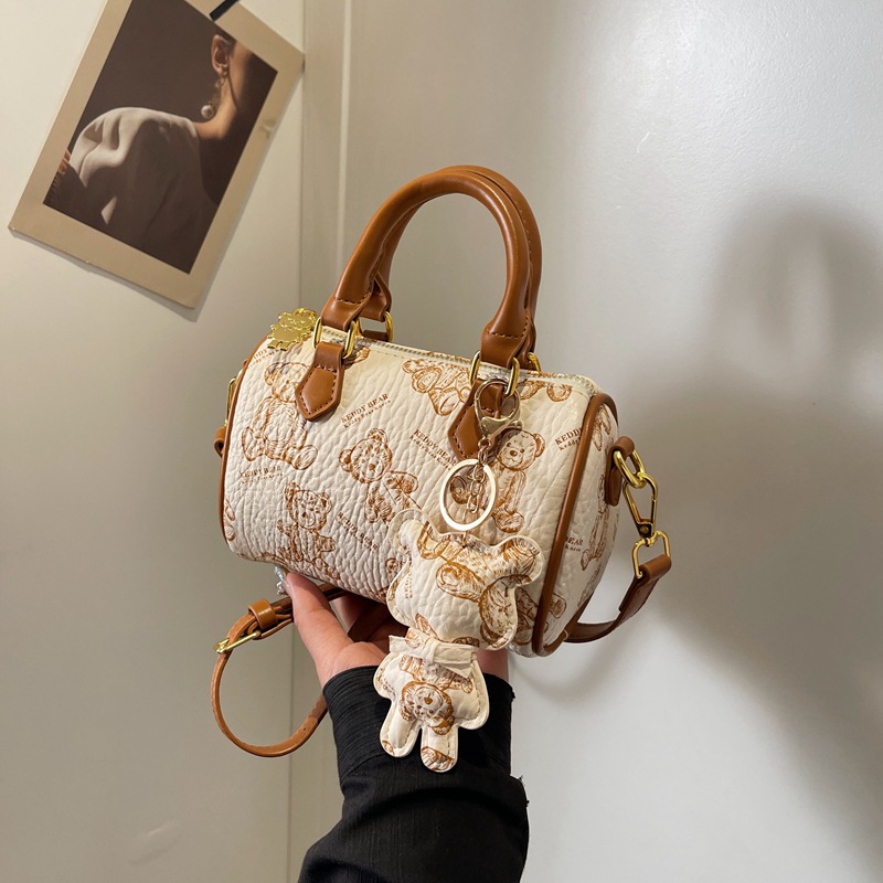 Free Shipping New Single Shoulder Bag For Women Leisure Flap Womens Bear Printed Handbag Crossbody Messenger Bag Designer Bag Luxury Bag Tote Bag