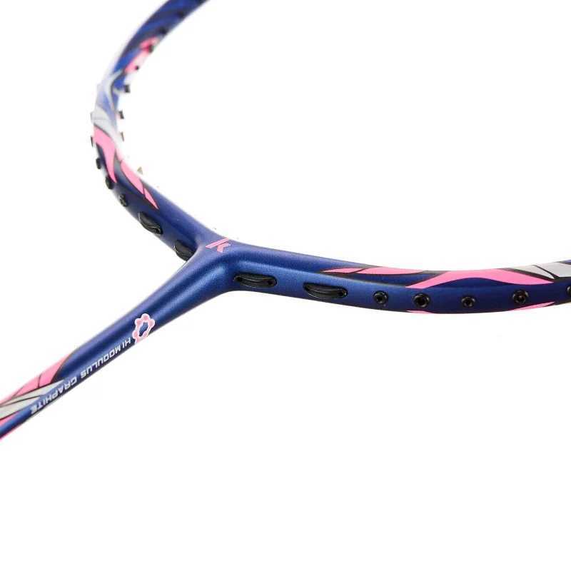 The original Kawasaki King K8II badminton racket attacks T-shaped head fullerene carbon fiber racket suitable for intermediate playersW241221
