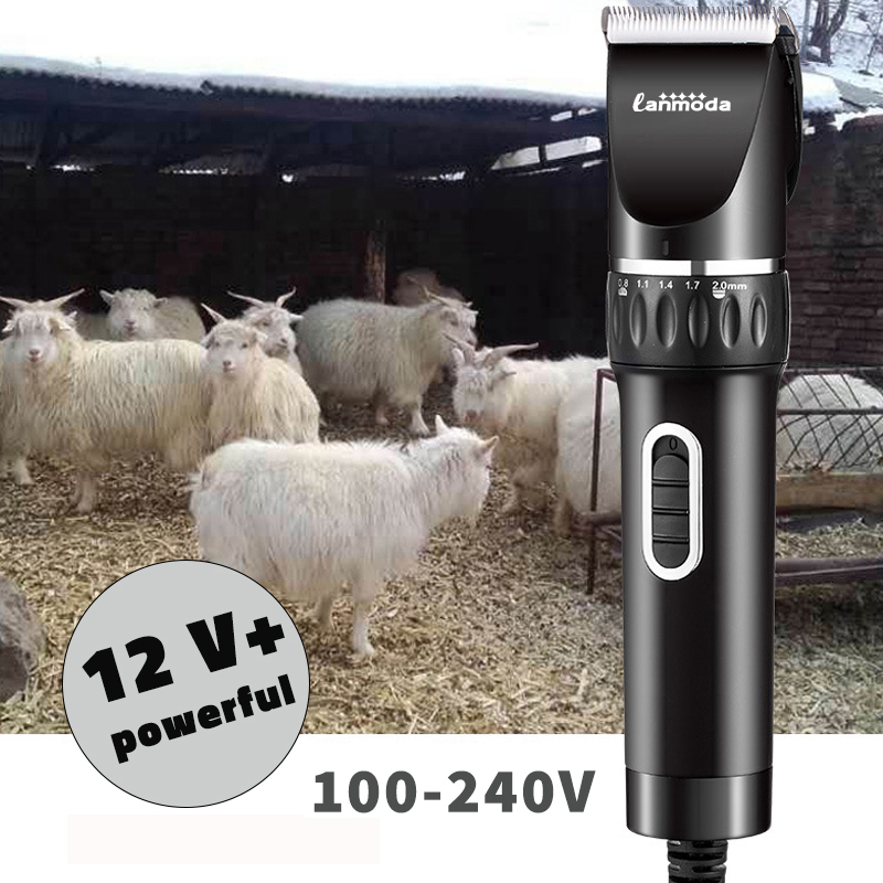High Power Professional Electric Pet Hair Clippers Dog Trimmer Cat Cattle Mower Corded Clipper Pets Haircut Shaver Hine