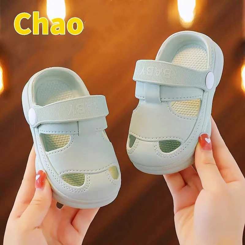 Sneakers Trendy Cute Solid Color Clogs For Boys Breathable Lightweight Wear-resistant Clogs For Indoor Outdoor Beach All Seasons H241221