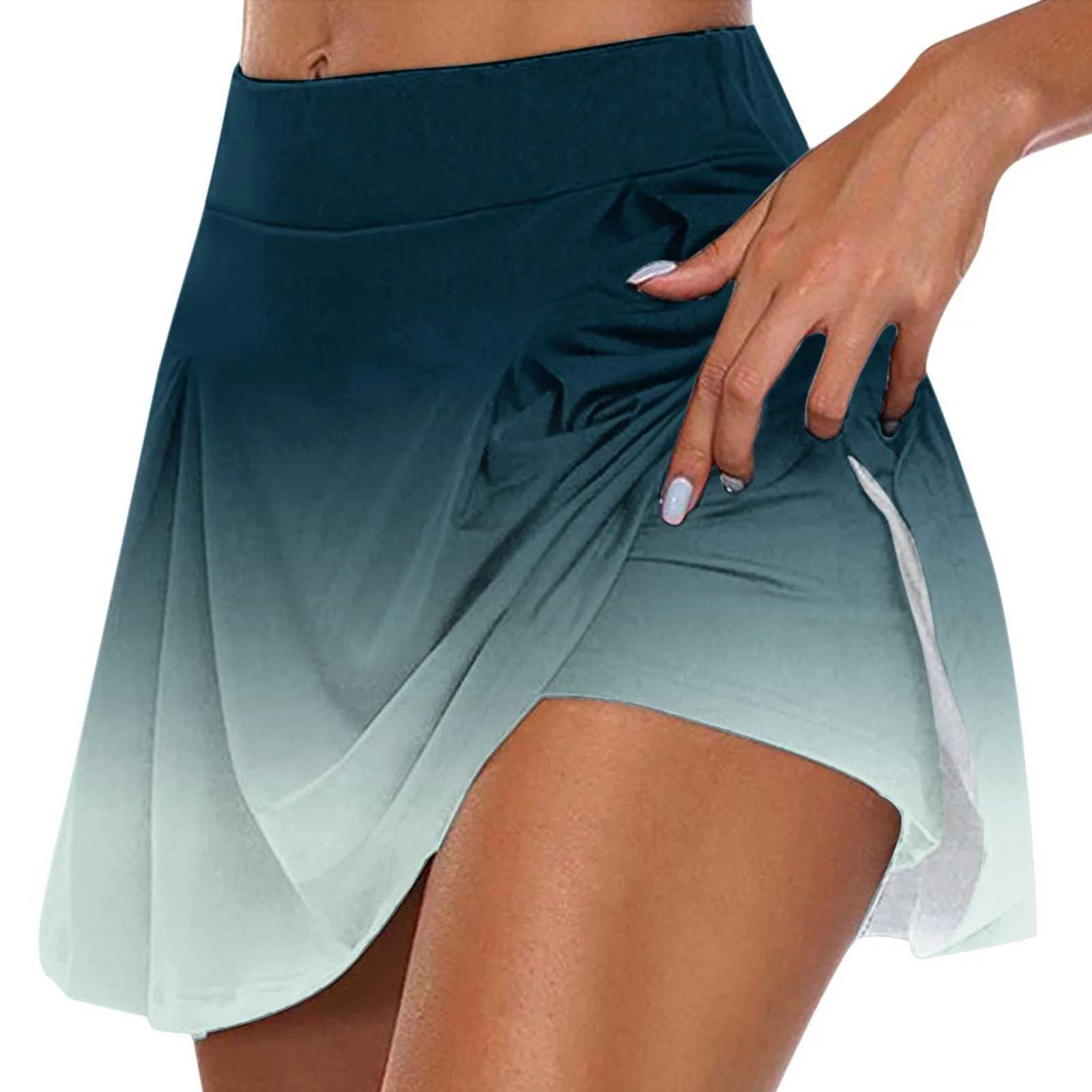 New In Skirts For Women Trendy Summer Prints Tennis Skirt Yoga Sport Active Shorts Skirt Streetwear Womens Short SkirtXJ241221