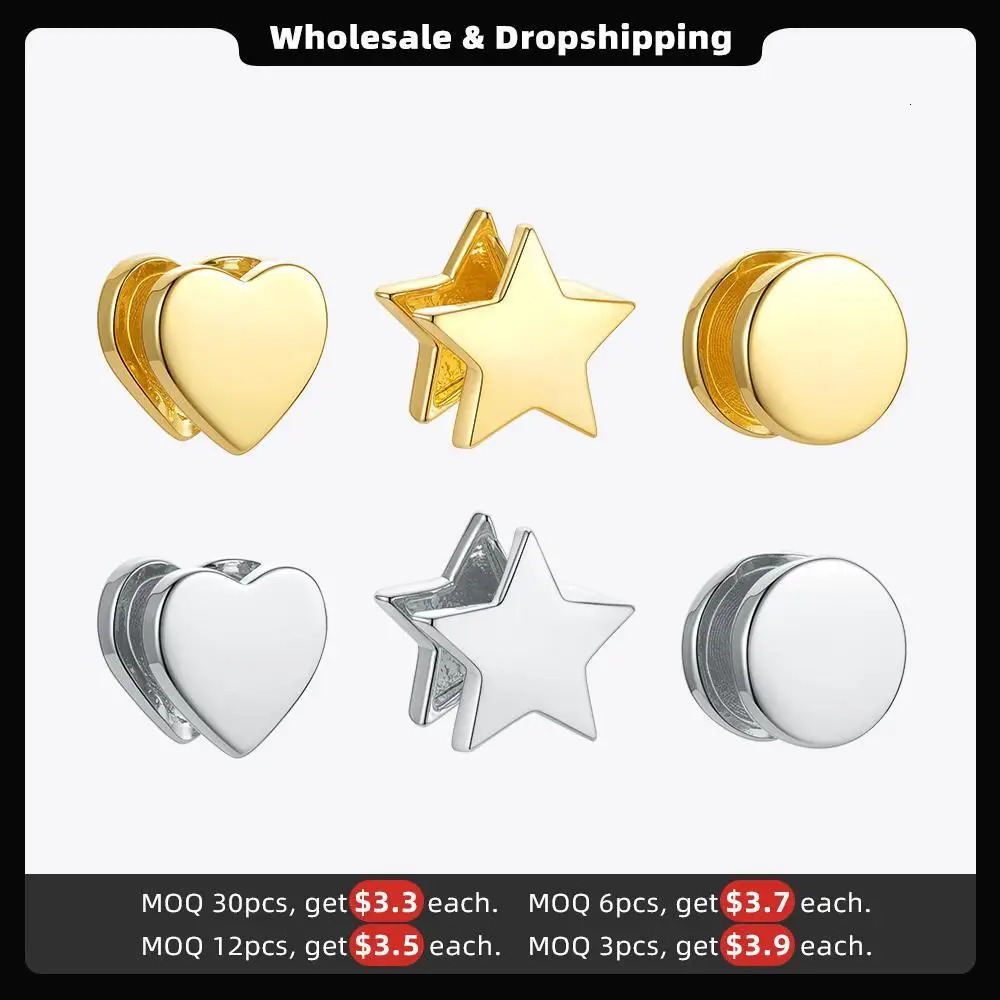 ENFASHION Stackable Wear Ear Cuff Earrings For Women Gold Color Fashion Jewelry Earing Gift Pendientes Mujer E221356 241220