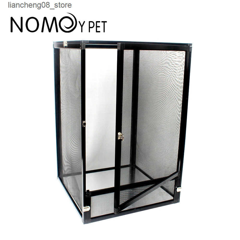 Other Pet Supplies Low price medium-sized aluminum alloy reptile cage net Terrarium for chameleon snakes L240910