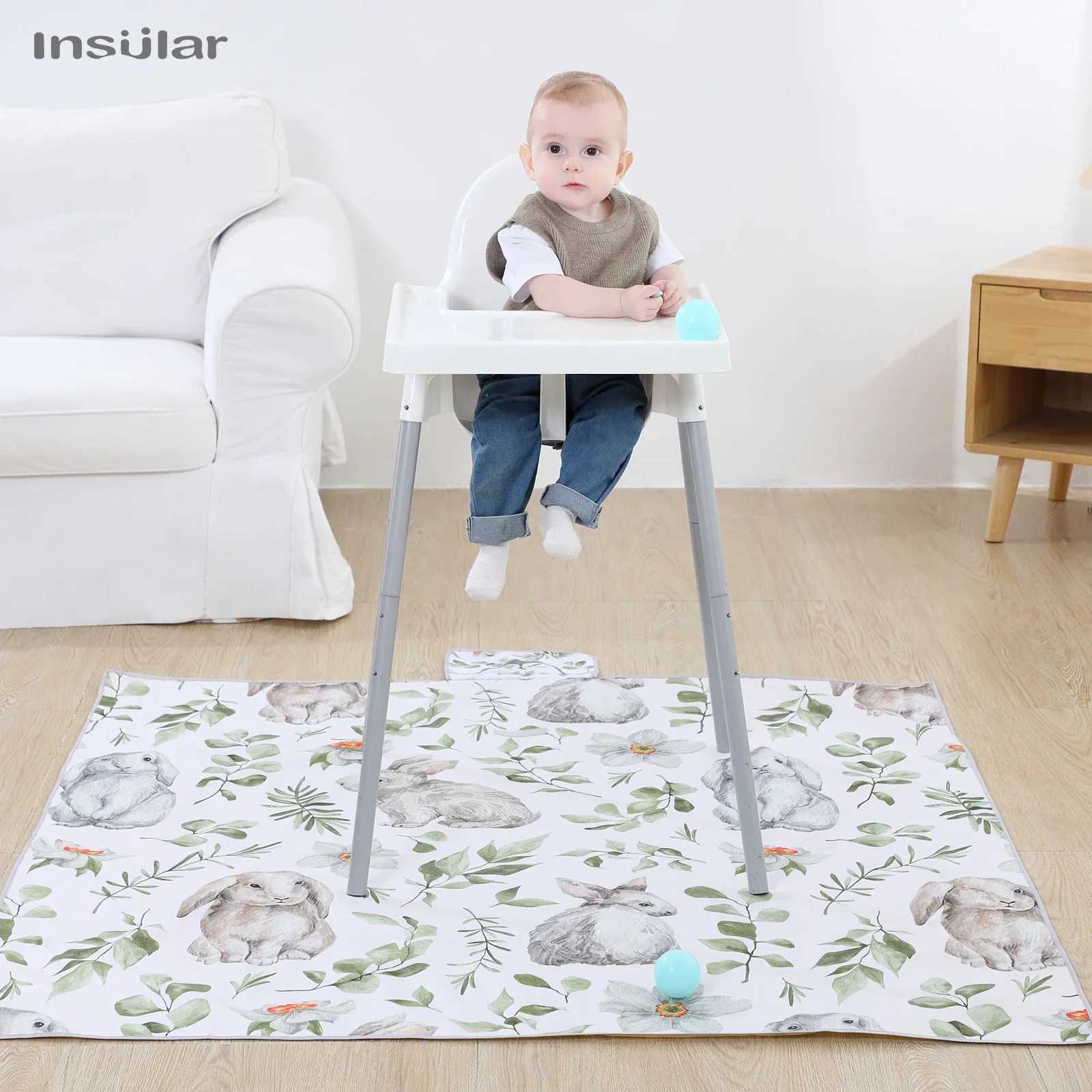 Folding baby game mat anti slip and durable educational childrens carpet climbing mat childrens activity game in kindergarten W241221