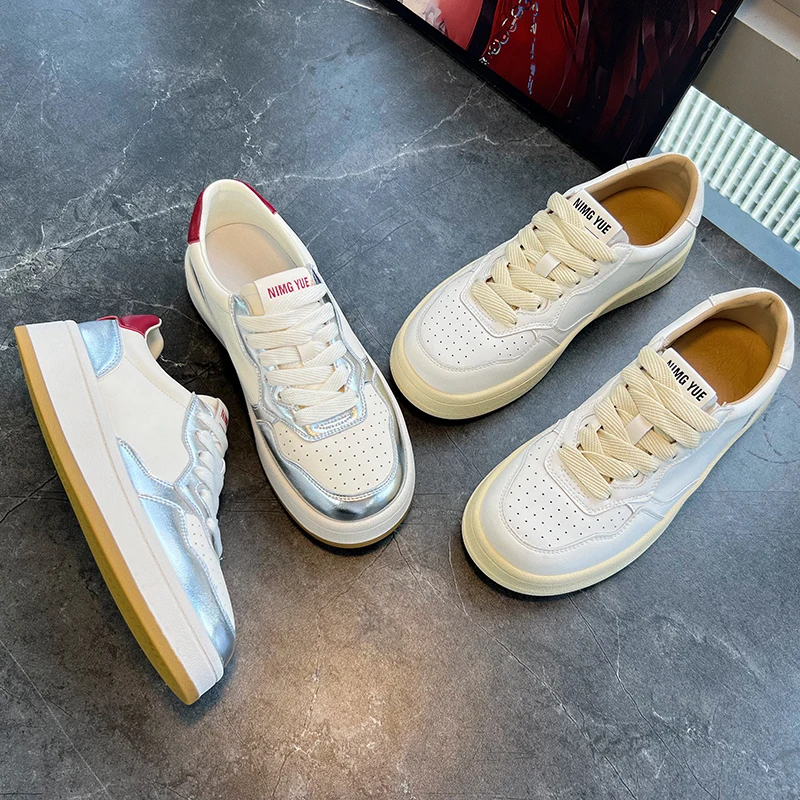 AIYUQI Women Sneakers Flat Bottom Female Skate Shoes Anti-slip Fashion Women's Shoes for Students
