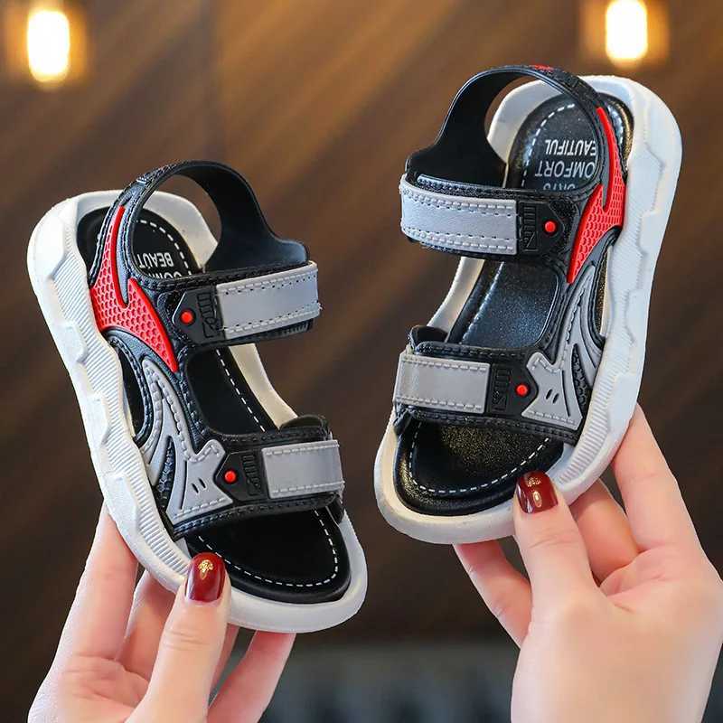 Sneakers Childrens Summer Kids Rubber Sandals Baby Girls Shoes Boy Soft Breathable Non-slip Boys Girls Sandals Toddler Kids Shoes H241221