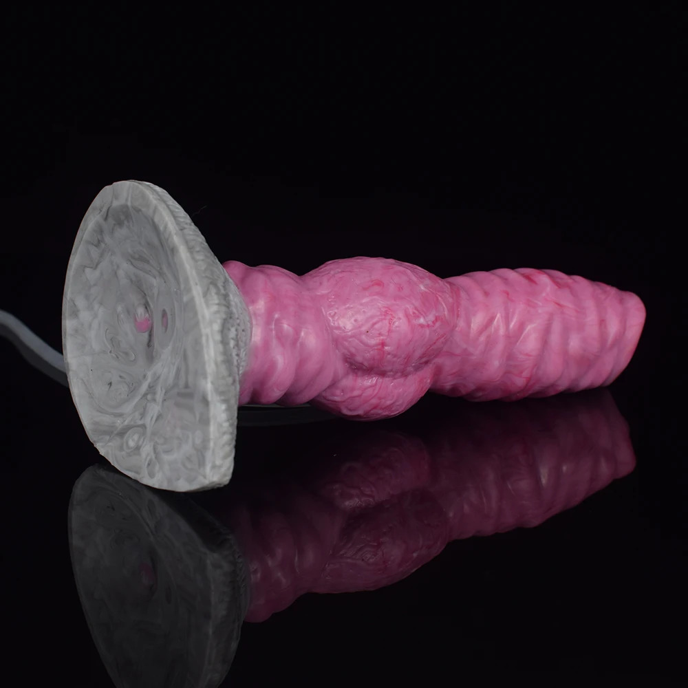 Animal Long Horse Dildo Wolf Dog Knot Squirting Ejaculation Fake Penis Anal Sex Toy for Women Vaginal G-spot Clitoral Stimulator 241220 - view 4