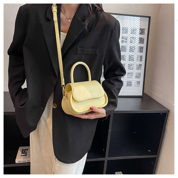 Girl 2023 Internet Celebrity Live Streaming Room Small Square Korean Edition Texture Travel Essential High Luxury Single Shoulder Bag Trend