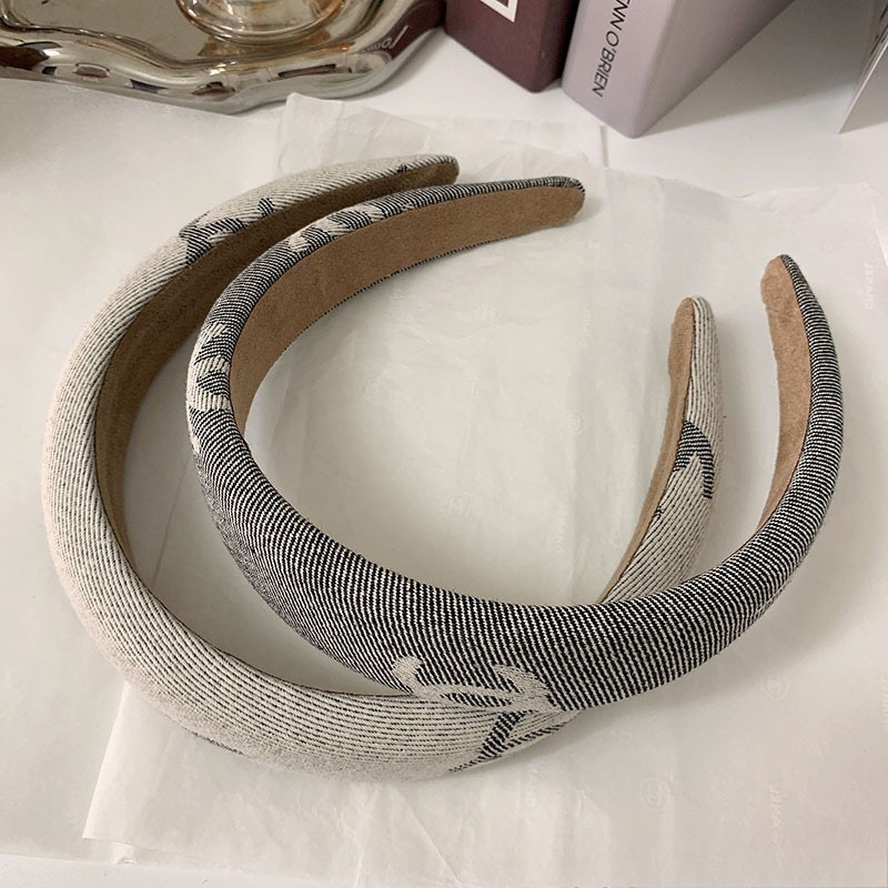 Designer Brand Classic Hair Bands for Women Girl Elastic Letter Headband Head Wrap HairJewelry