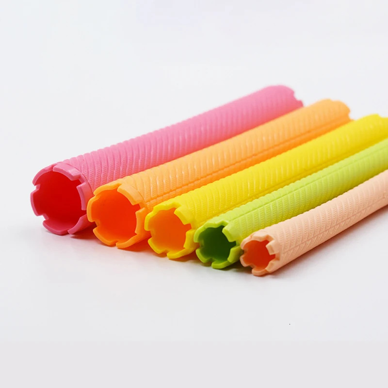 18pcs/set Extra Long Hair Rollers with Rubber Bands Cold Perm Rods Hair Root Curler Bars Clip Curling Hairdressing Supplies 1546 241220