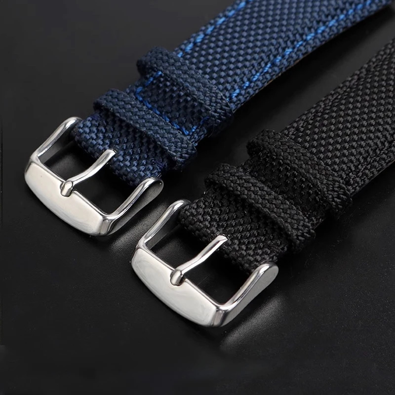 12mm Convex Mouth Nylon Watchband For Series Strap Super Player T137.407/410 Nylon Men Wristband Bracelet 241220