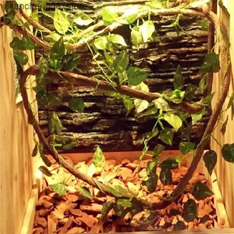 Other Pet Supplies Large Flexible Vines Rattan Habitat Decoration Bendable Jungle Branches Climb Pet Supplies Reptiles Terrarium Decor 1.5/2.5/3m L240
