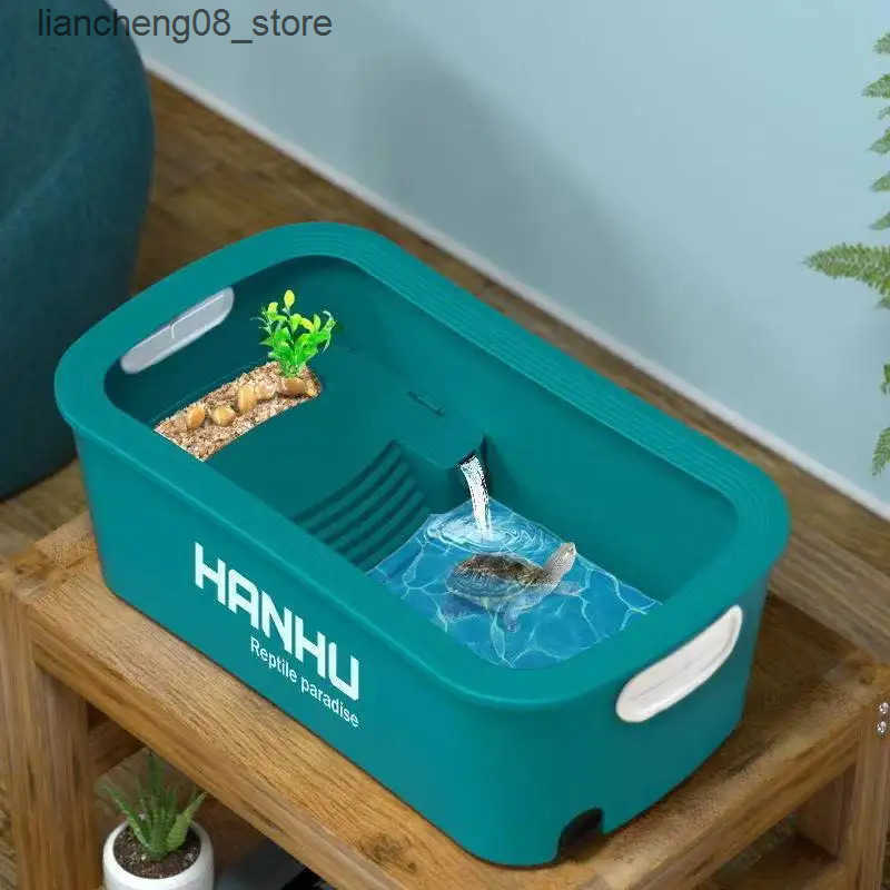 Other Pet Supplies Aquarium turtle breeding box special landscape waterless filtration turtle tank creative small aquarium accessories 220V L240910