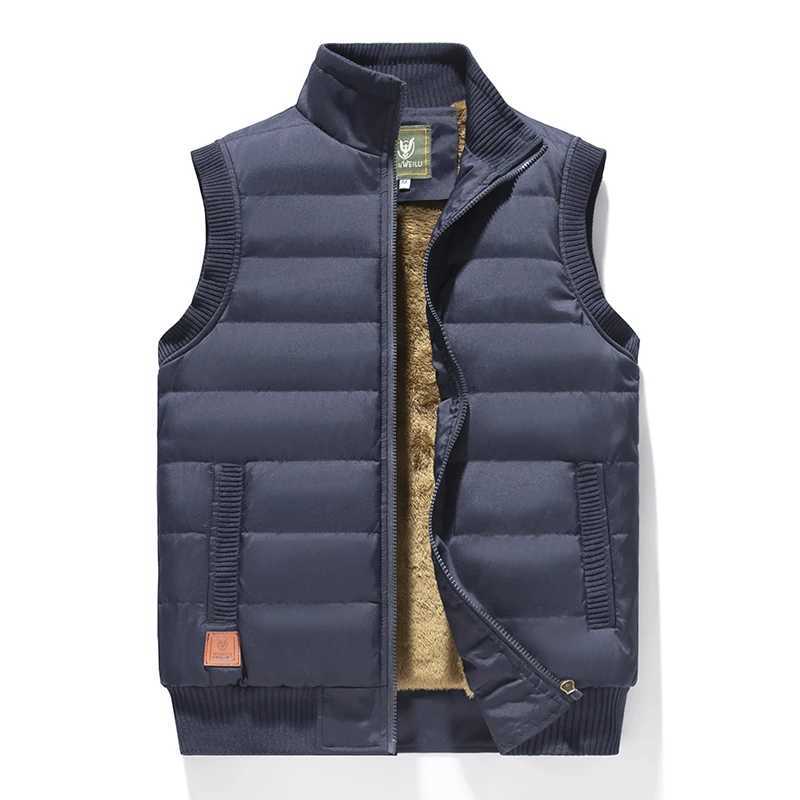 Mens Plus Size Clothing Winter Jackets Sleeveless Waterproof Coat Fashion Large Size 8xl Male Warm Waistcoat Fleece Vest MenXJ241221