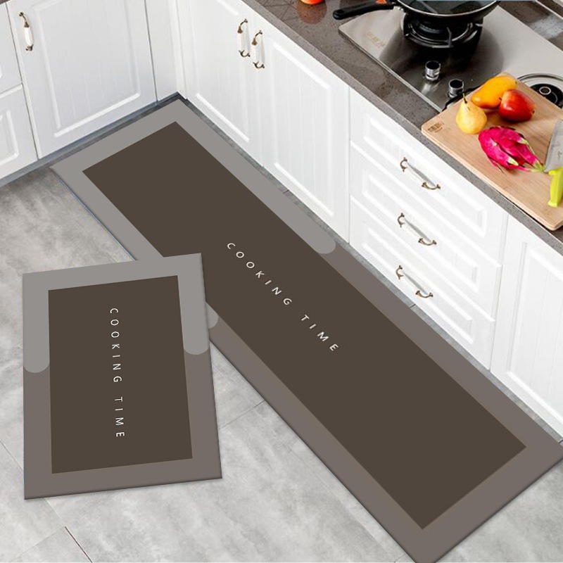 Diatom Mud Absorbent Pad, Long Strip Bathroom Anti Slip Floor Mat, Soft Entry Pad, Erasable and Washable Door Mat