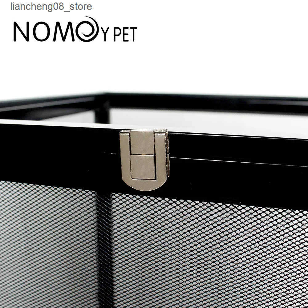 Other Pet Supplies Reptile detachable habitat tank terrace transparent aluminum air curtain cage front door panoramic lizard chameleon L240910
