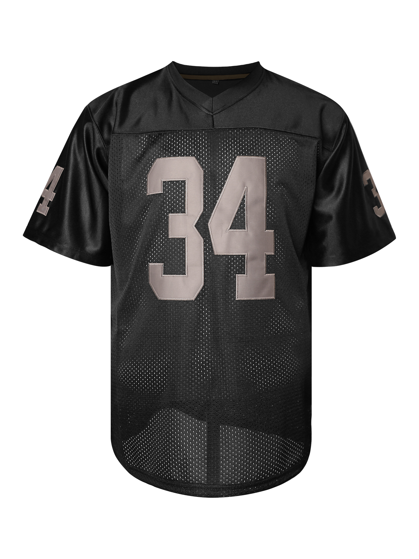 In stock 34 Bo Jackson Football Jersey 100% Stitched Fast Shipping Embroidered Letter Number Design Polyester Men's Retro Classic Sportswear Movi