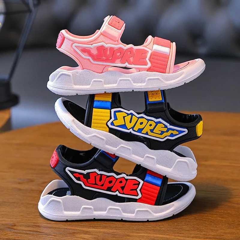 Sneakers Baby Sandals Girls Kids Shoes Boy Soft Sole Non-slip Summer Boys Girls Sandals Toddler Childrens Shoes 2-10 Years H241221