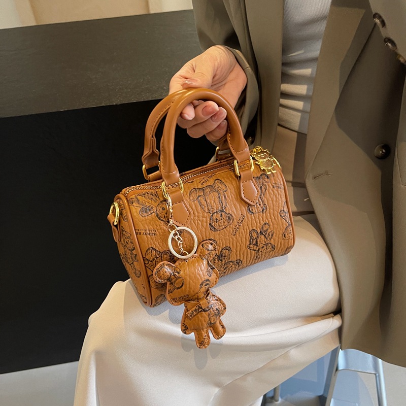 Free Shipping New Single Shoulder Bag For Women Leisure Flap Womens Bear Printed Handbag Crossbody Messenger Bag Designer Bag Luxury Bag Tote Bag
