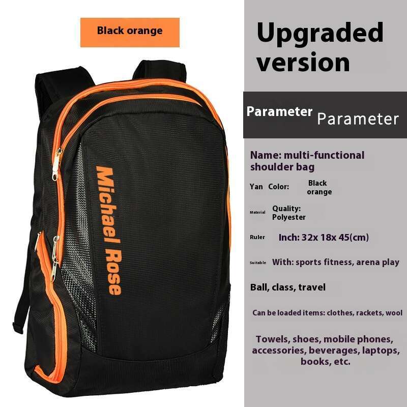 Badminton Backpack, Men's And Women's New Multifunctional Badminton 2-3 Pack, Bag, Racket Cover Bag