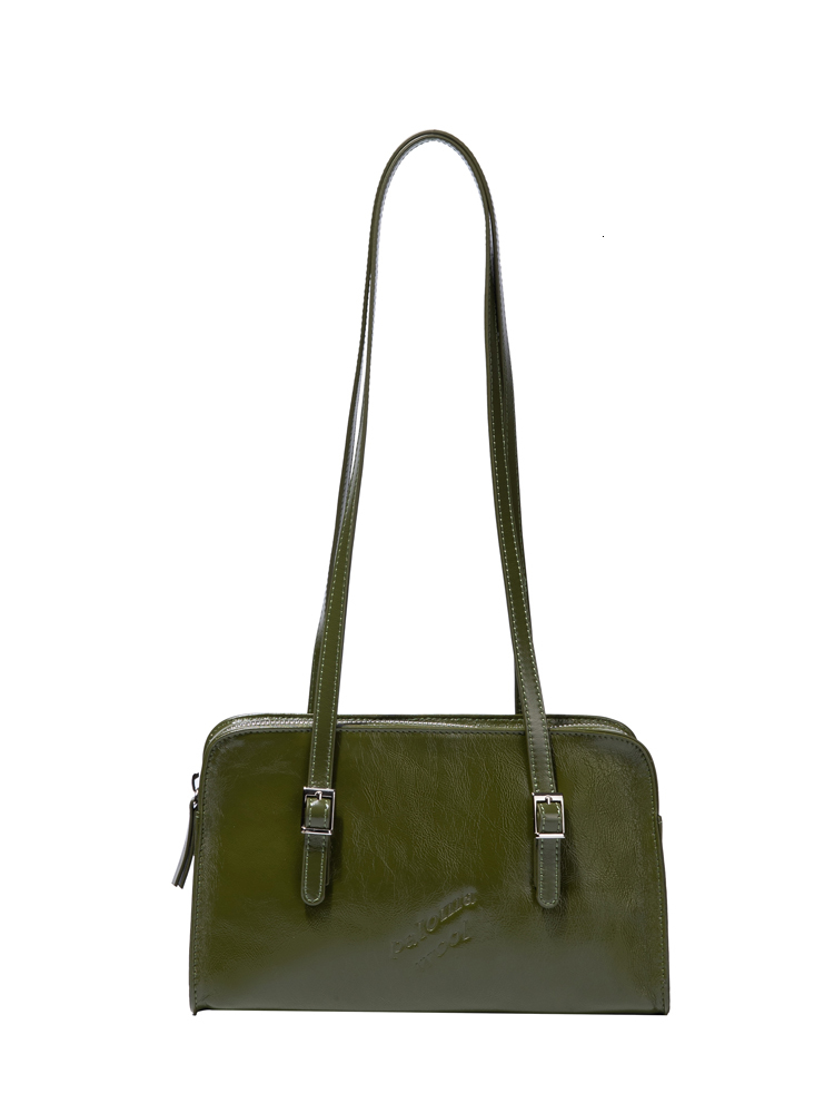 Paloma Wool Single-Shoulder Special Oil-Waxed Leather Bag For Women