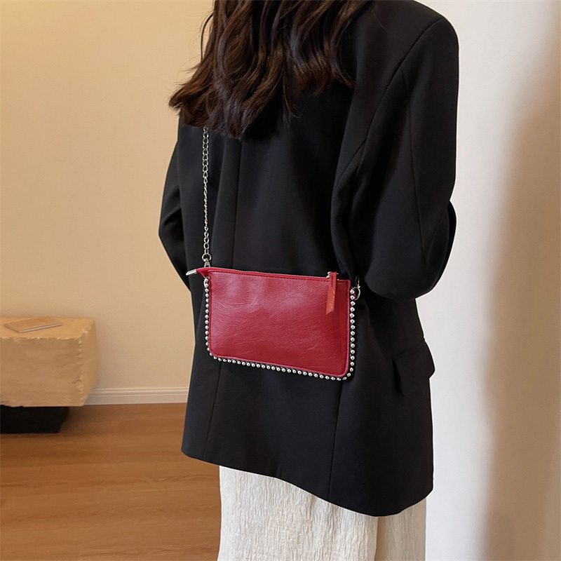 solid color new women s crossbody bag chain mobile wallet fashion shoulder bag designer crossbody bag bag