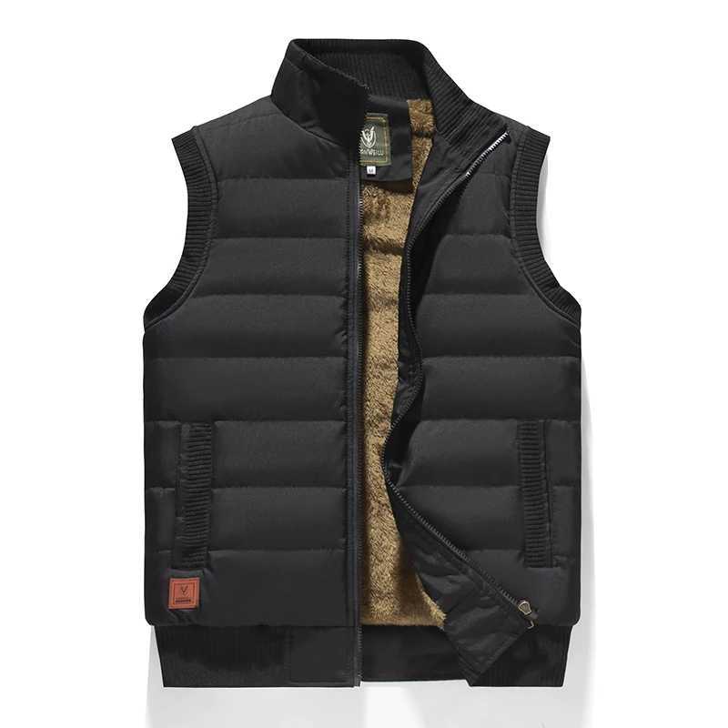 Mens Plus Size Clothing Winter Jackets Sleeveless Waterproof Coat Fashion Large Size 8xl Male Warm Waistcoat Fleece Vest MenXJ241221