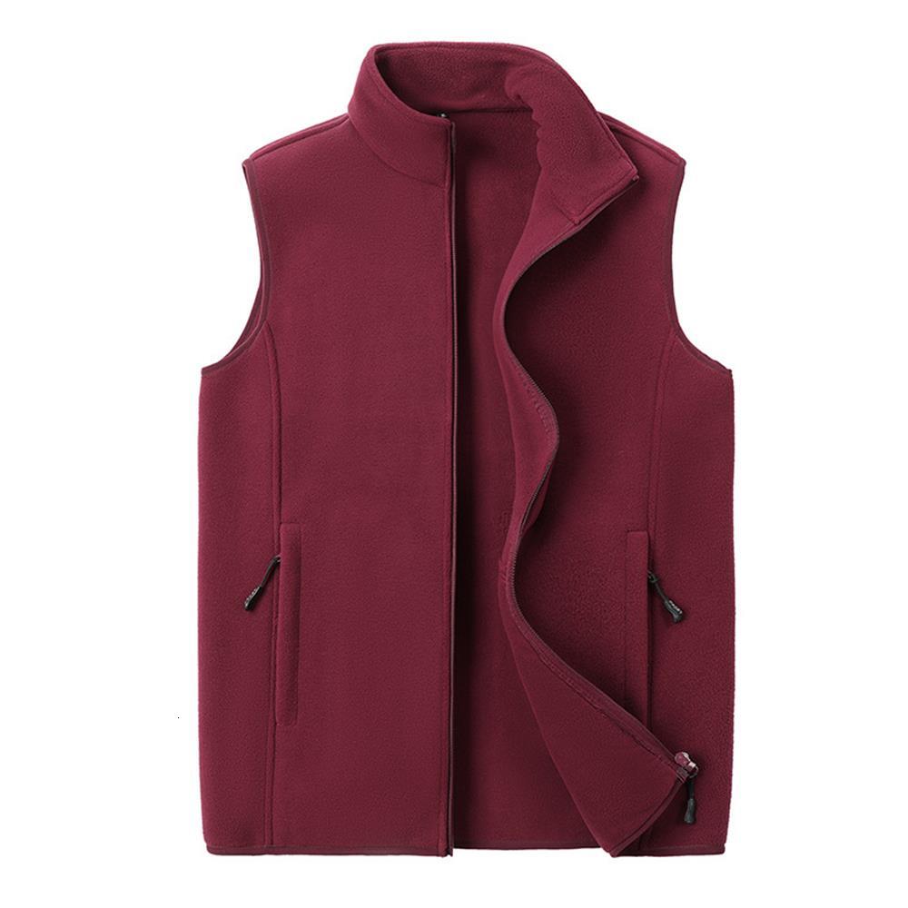 Autumn Fashion Plus Size Male Waistcoat Fleece Men's Lamb Cashmere Warm Sleeveless Coat Men Brand Clothing Winter Vest